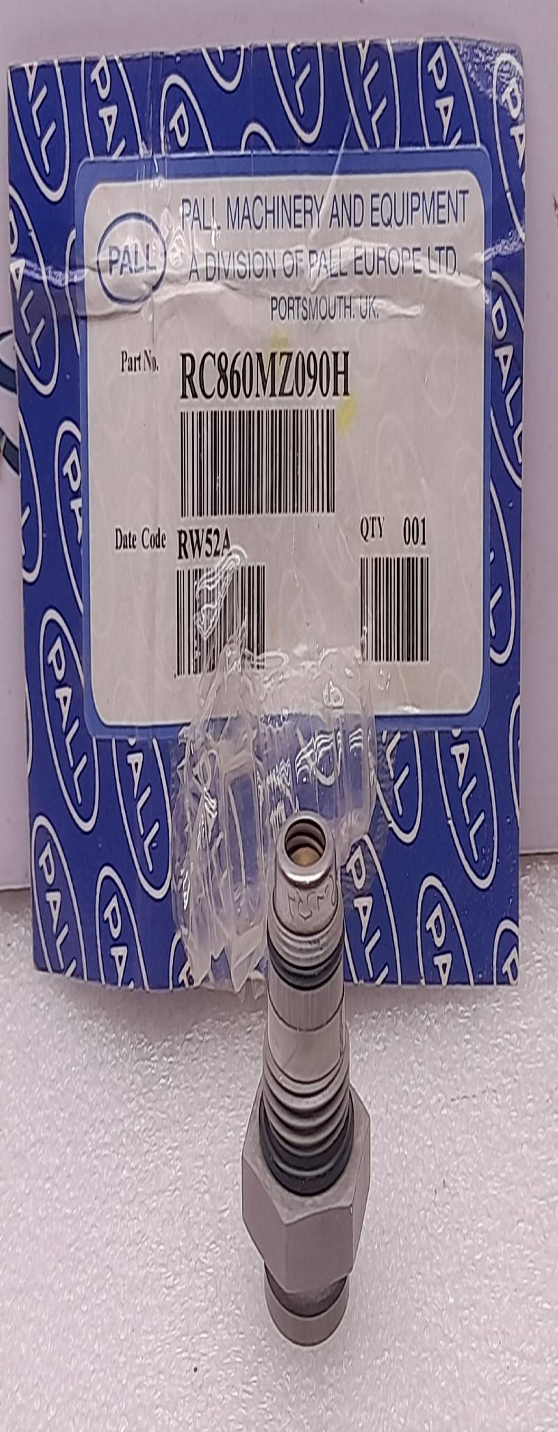 Pall RC860MZ090H High Filter Fitting Assy 